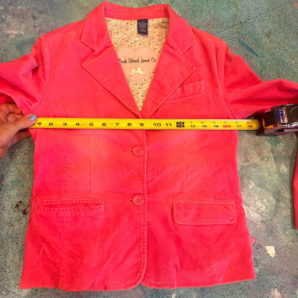 Rustic Pink Corduroy Jacket - Picture 13 of 13